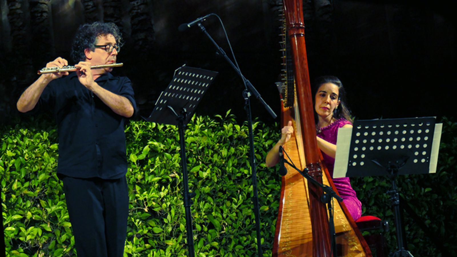 Vicent Morelló y Cristina Montes anoche en el Alcázar