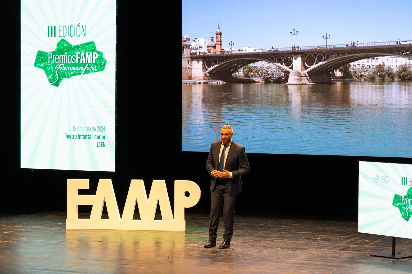 La entrega de premios Federación Andaluza de Municipios y Provincia, celebrada en Jaén, en imágenes