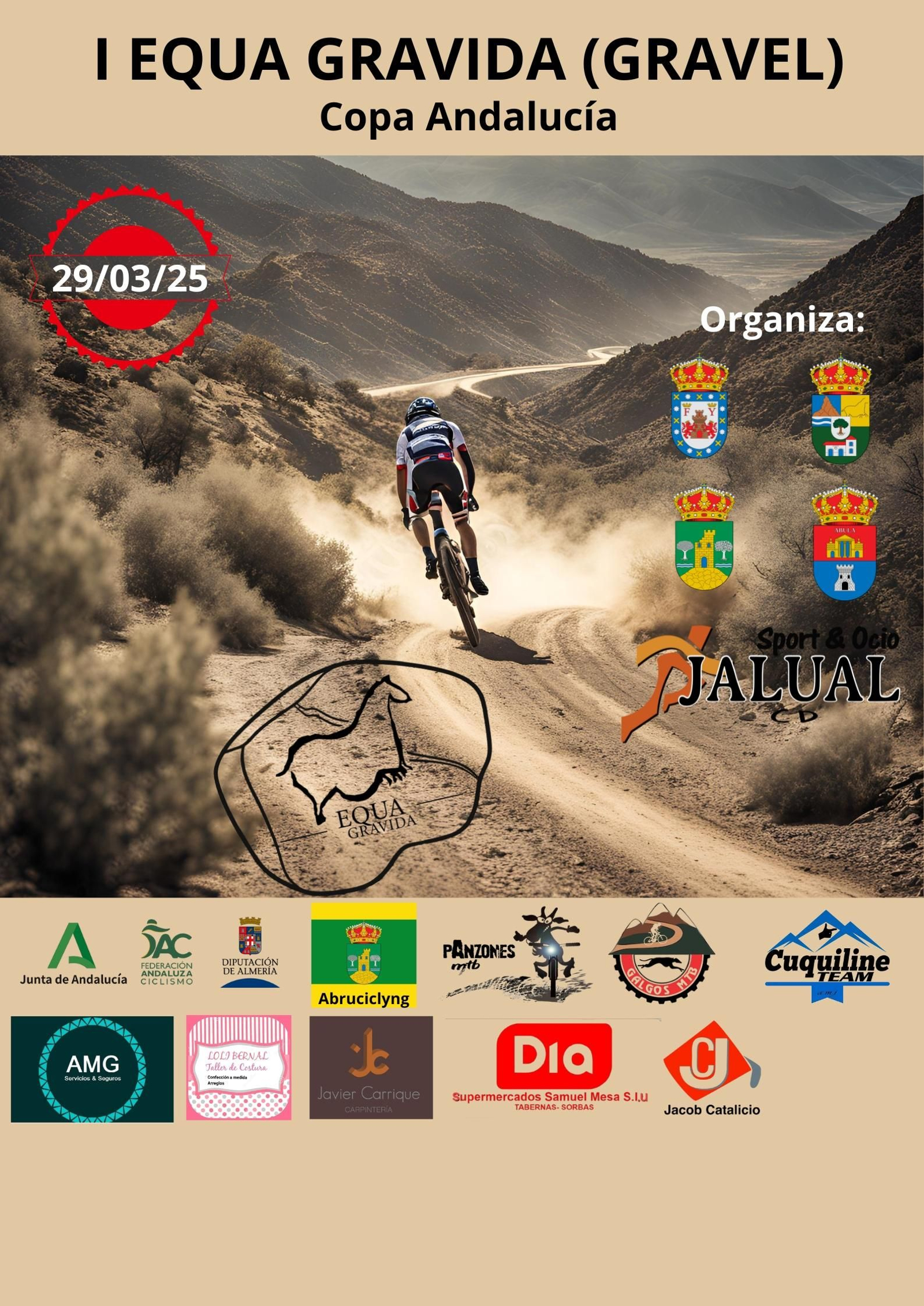 Cartel oficial de esta cita que se desarrollará en la provincia almeriense. Cartel oficial de esta cita que se desarrollará en la provincia almeriense.
