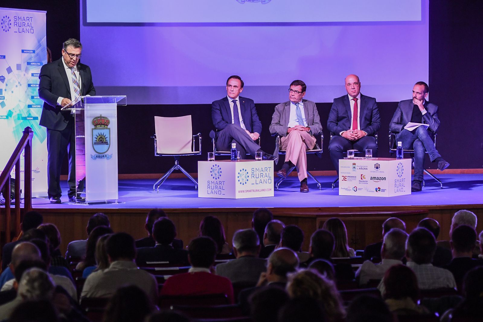 Bartolomé Madrid, José Carlos Gómez Villamandos, Carlos Cabanas y Andreu Castellano.