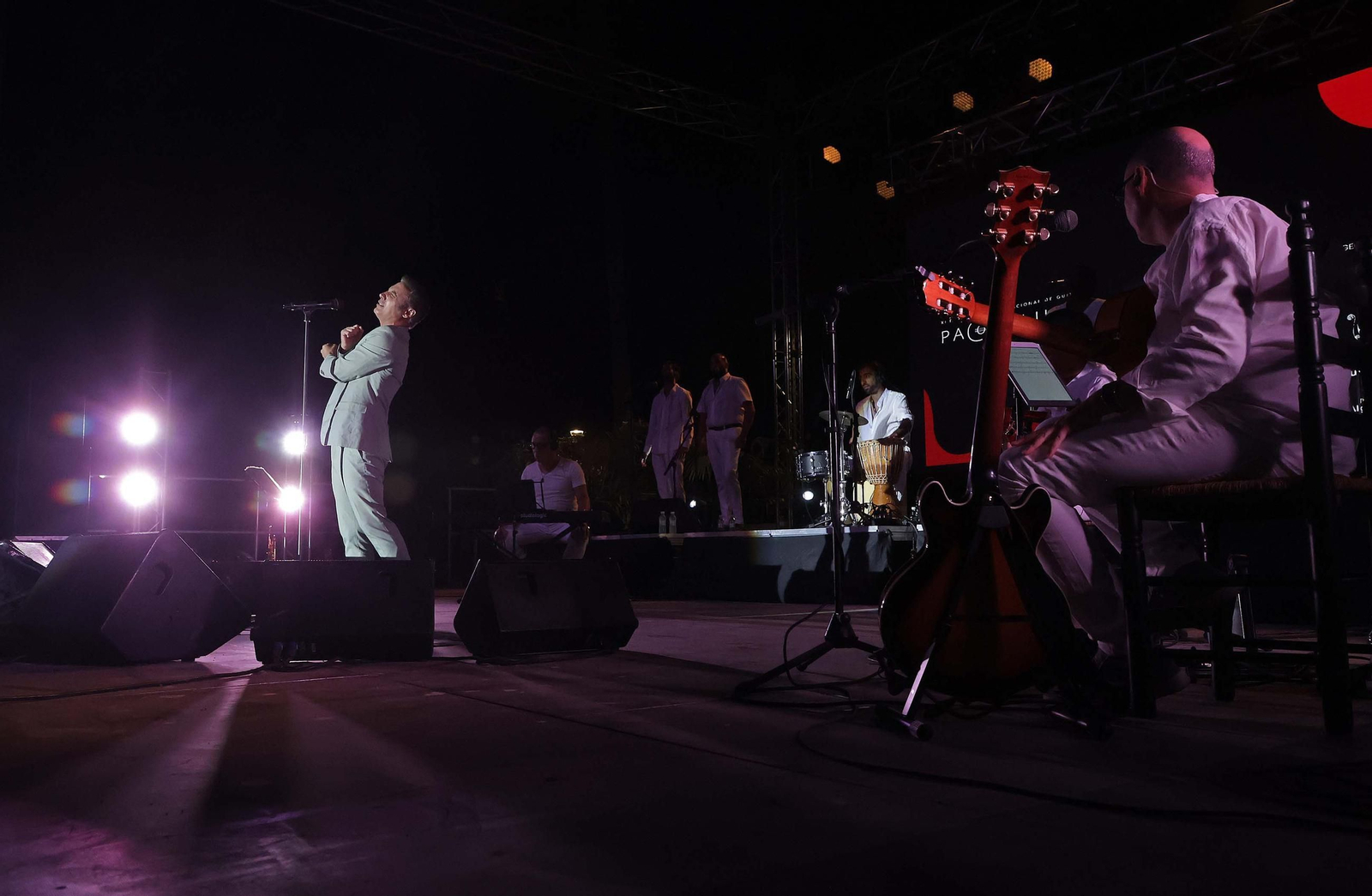 Fotos del concierto de Pitingo en el XI Encuentro Internacional de Guitarra Paco de Lucía en Algeciras