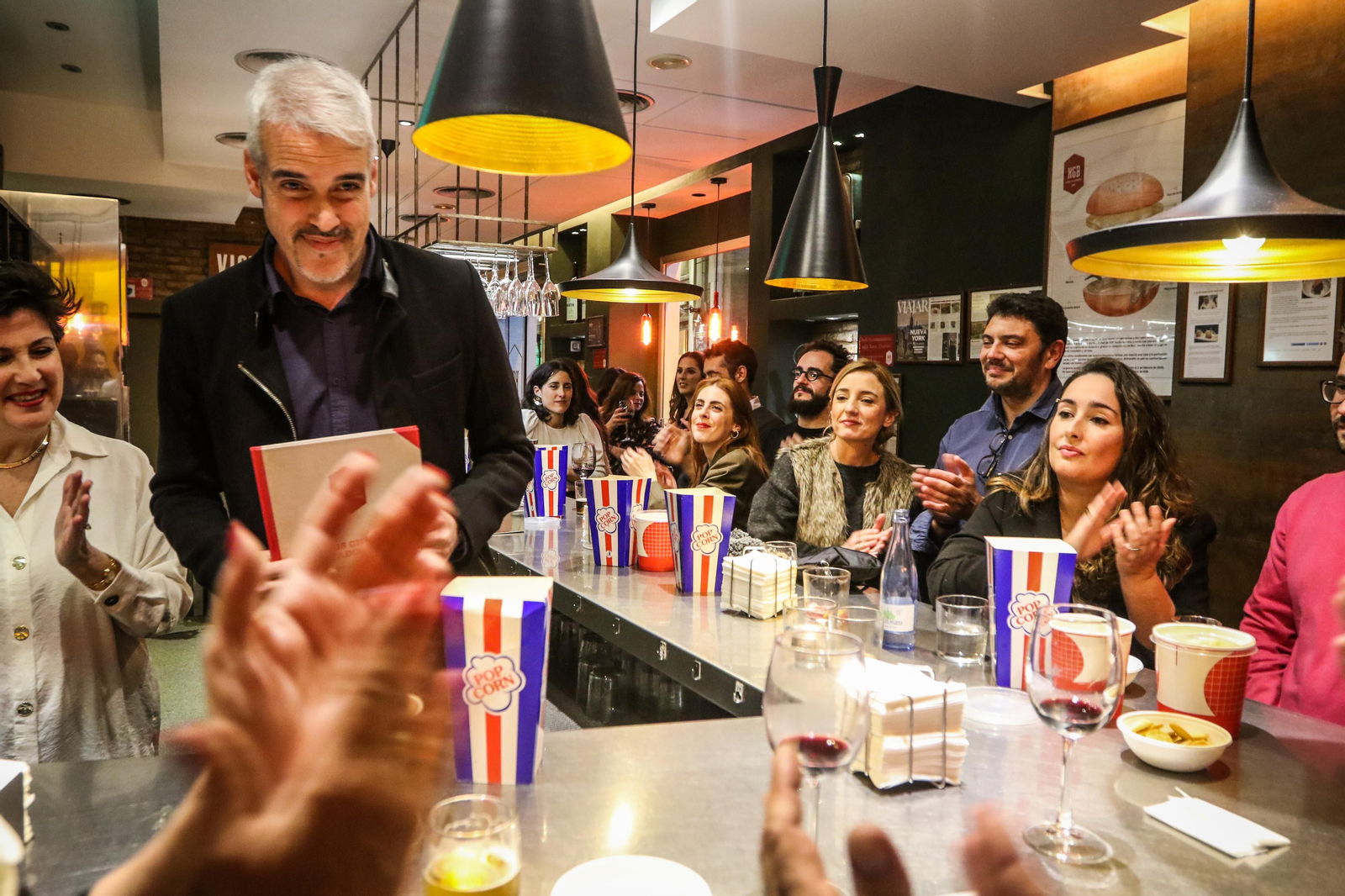Las fotos de la celebración en el restaurante KGB de los éxitos de 2019