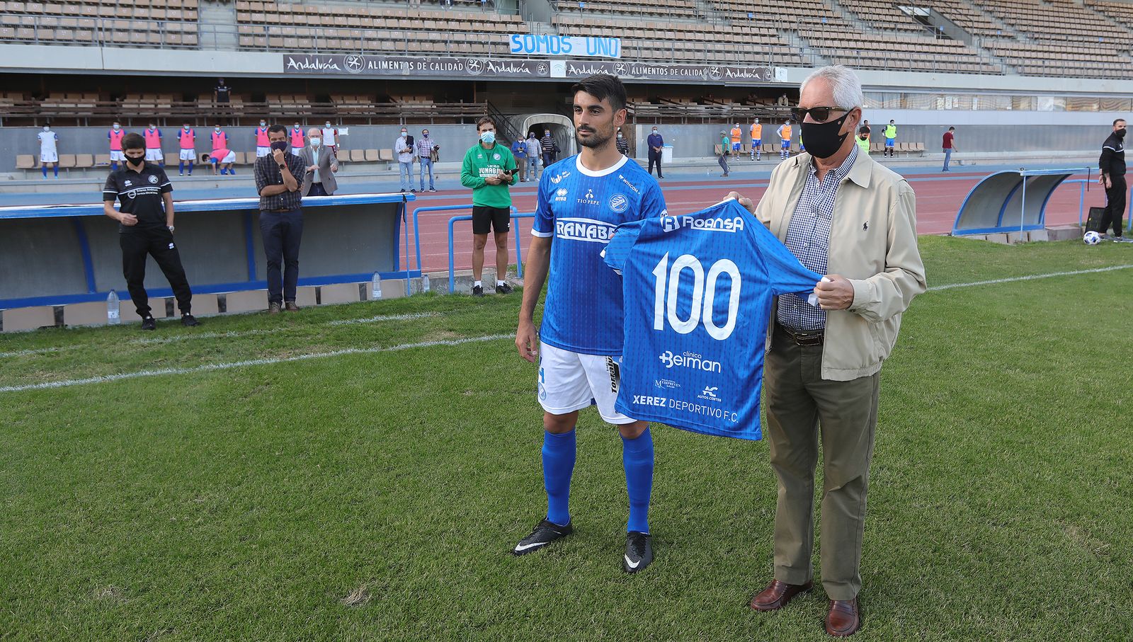 Imágenes del partido del Xerez DFC - Arcos CF (1-0)