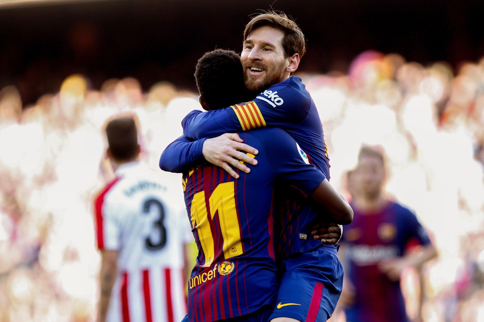 Las imágenes del Barcelona-Athletic