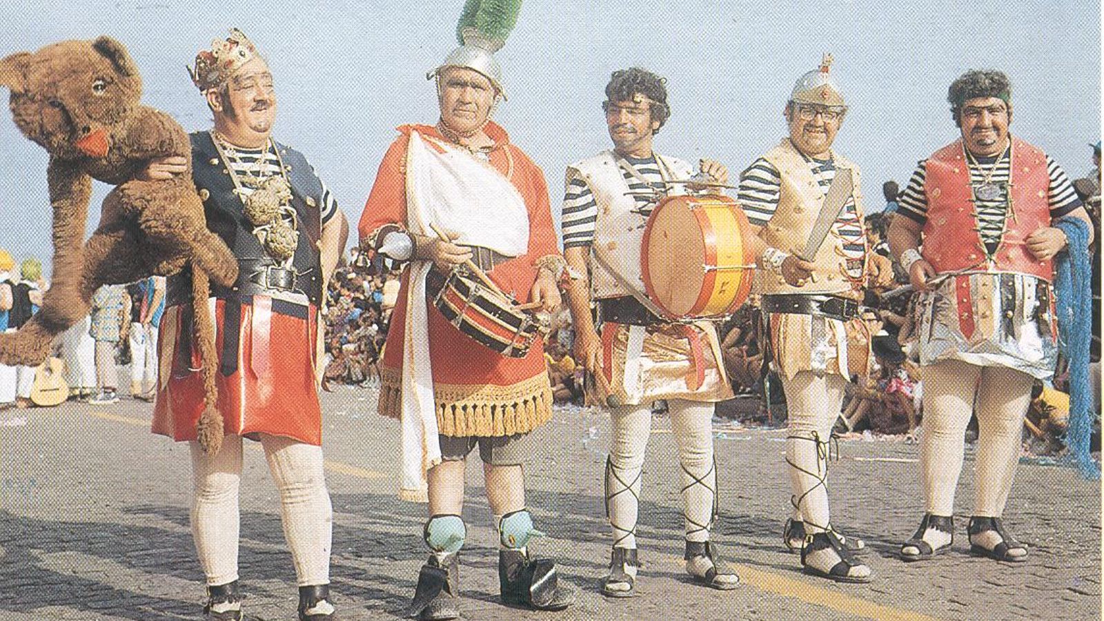 Cuarteto de 1974 'Don Ricardo y sus gladiadores'.