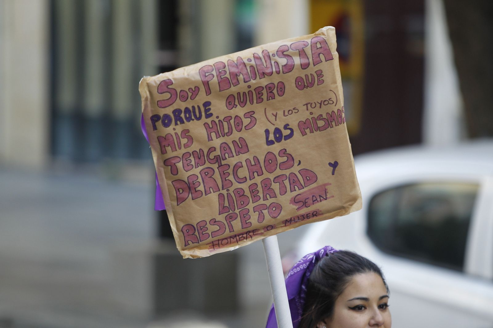Fotogalería manifestación Día Internacional de la Mujer