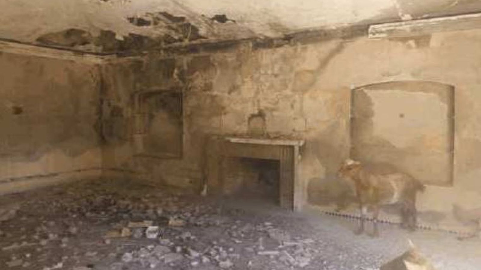 Interior de las instalaciones, dañadas por distintos incendios.