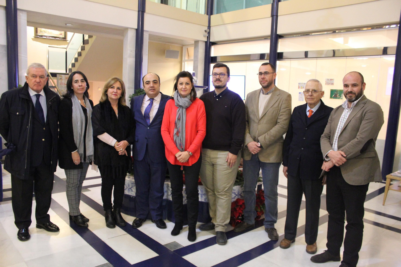 Acto de entrega de las ayudas del Colegio de Abogados de Córdoba.