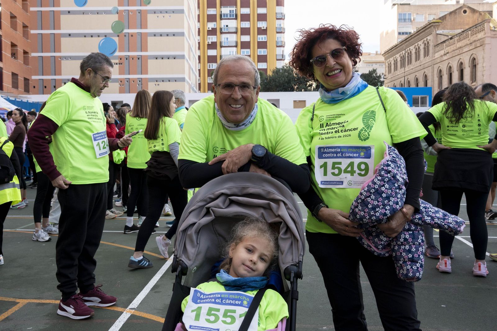 Almería corre unida contra el cáncer en una jornada solidaria