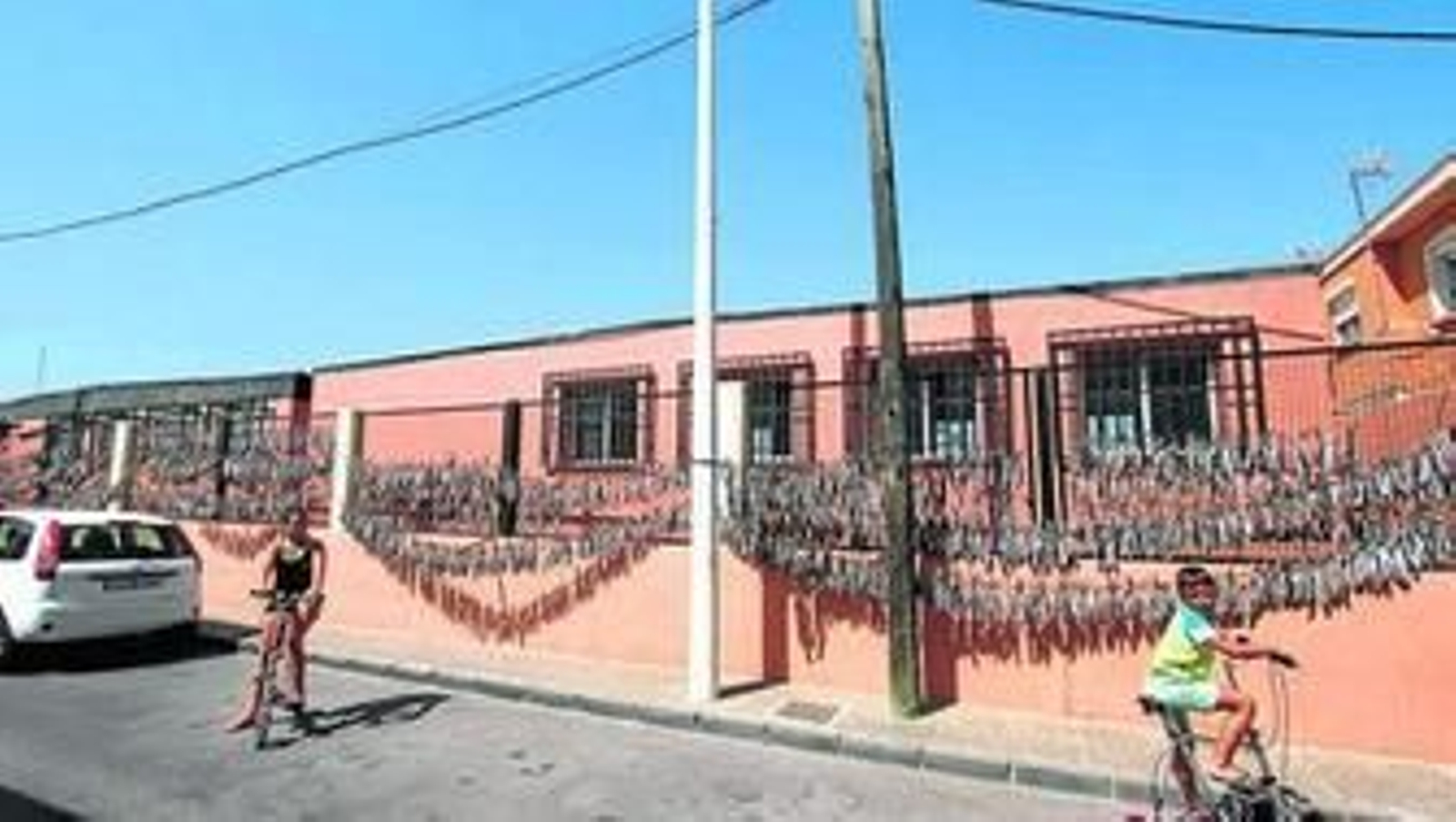 Volaores en la calle Canarias, en la temporada del año pasado.