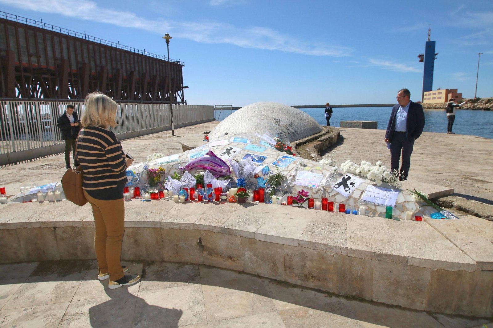 Las imágenes de la capilla ardiente por Gabriel