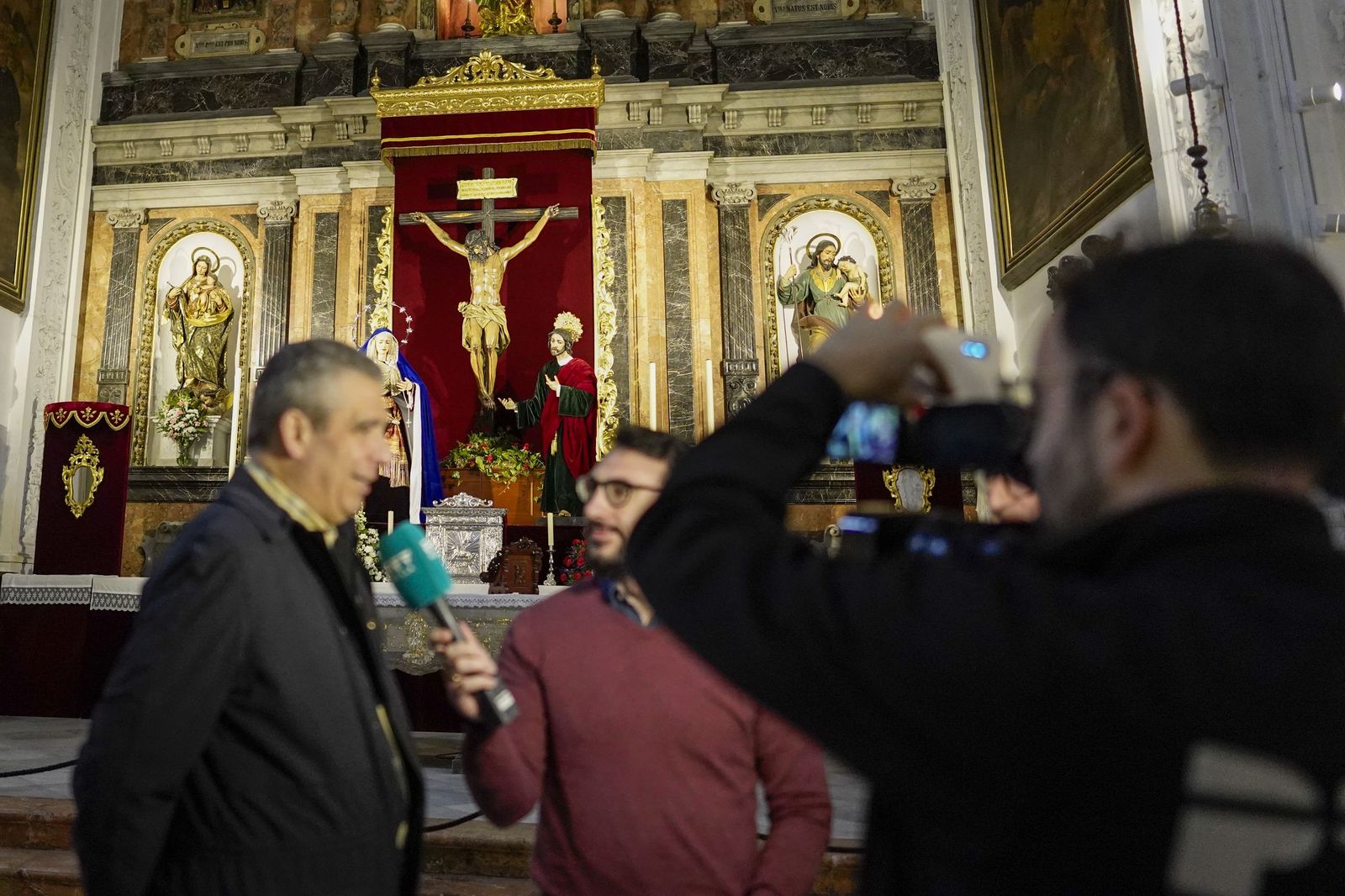 La reapertura De la iglesia del Sagrado Corazón, en imágenes