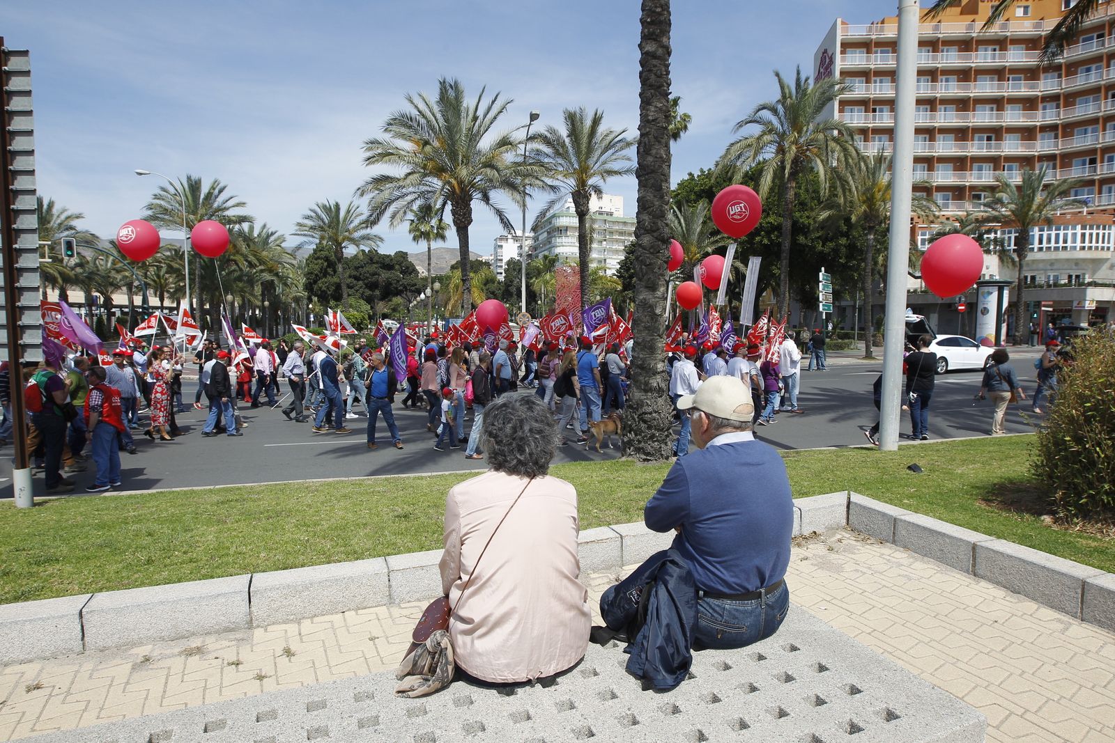 Fotogalería Manifestación del Primero de Mayo. Día Internacional de los Trabajadores. Almería