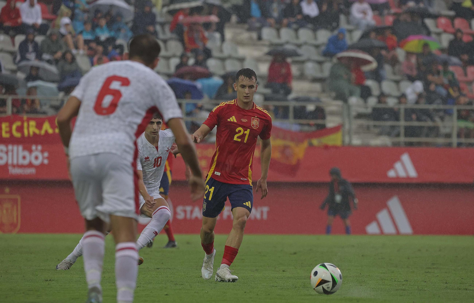 Las mejores fotos del España - Malta sub-21 en Algeciras