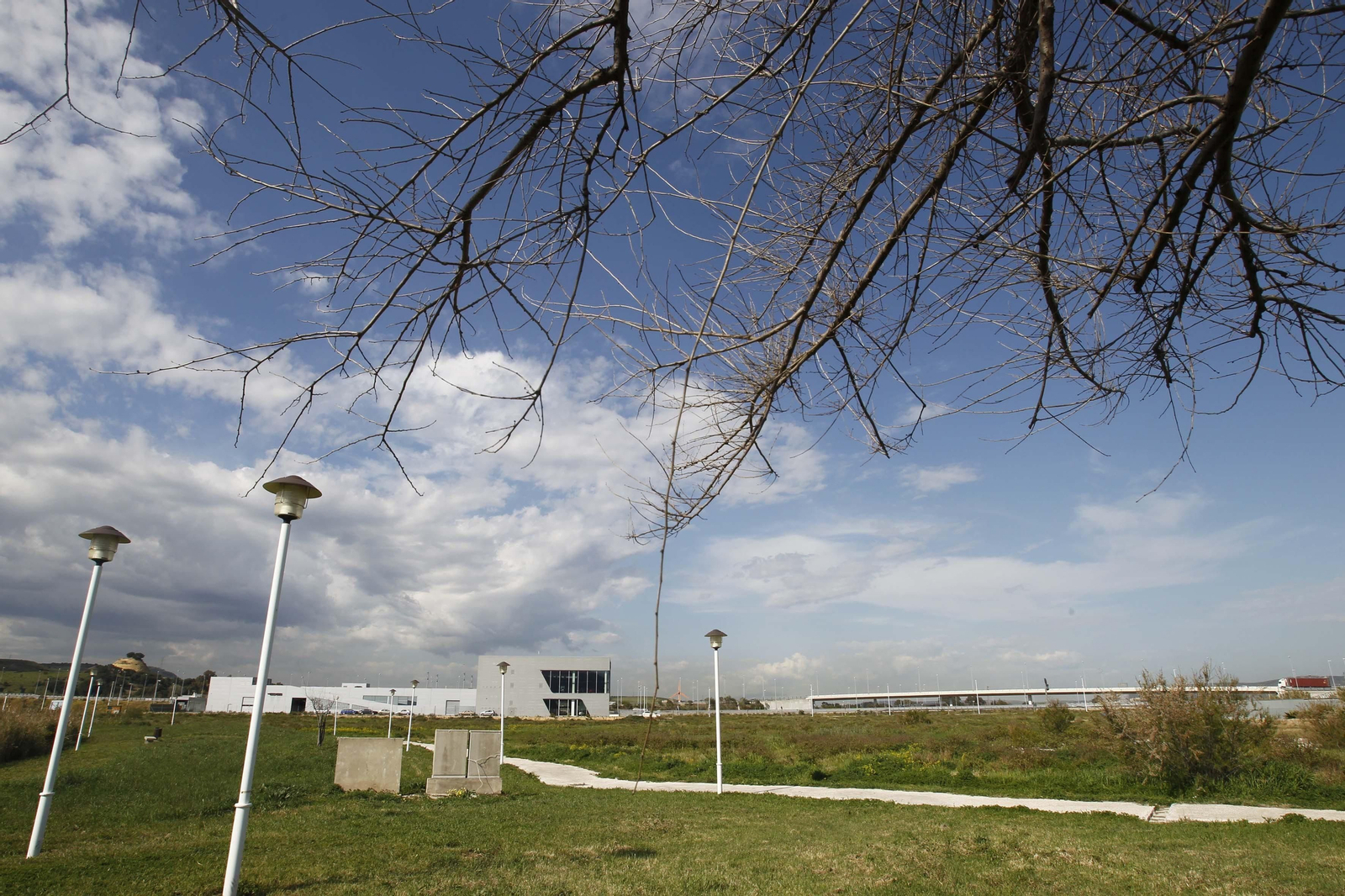 Terrenos de El Fresno donde estará el recinto fiscal.