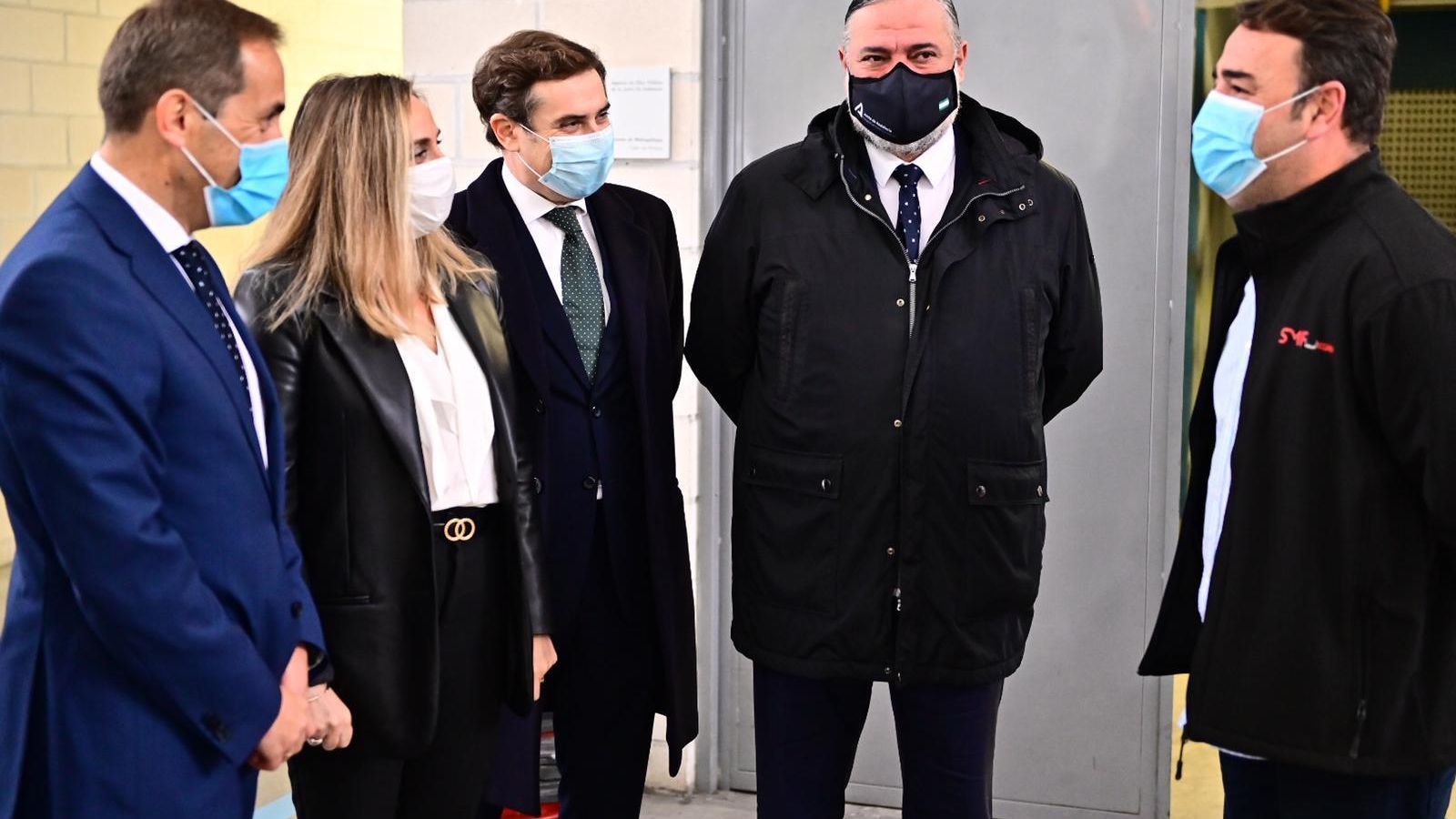 Encuentro informativo en los talleres del Metro.