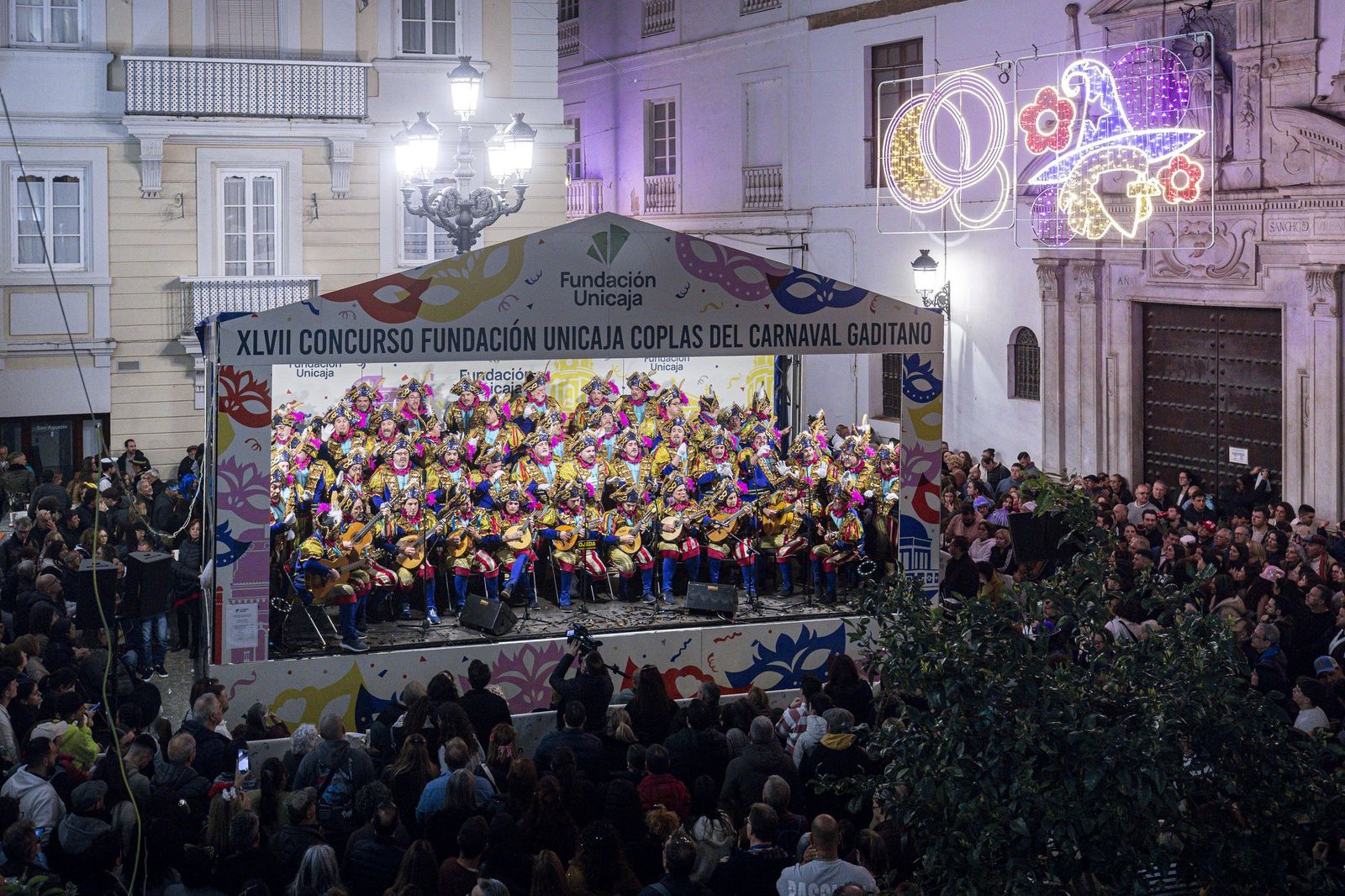 Las imágenes de la entrega de los premios del XLVII Concurso Fundación Unicaja Coplas del Carnaval Gaditano
