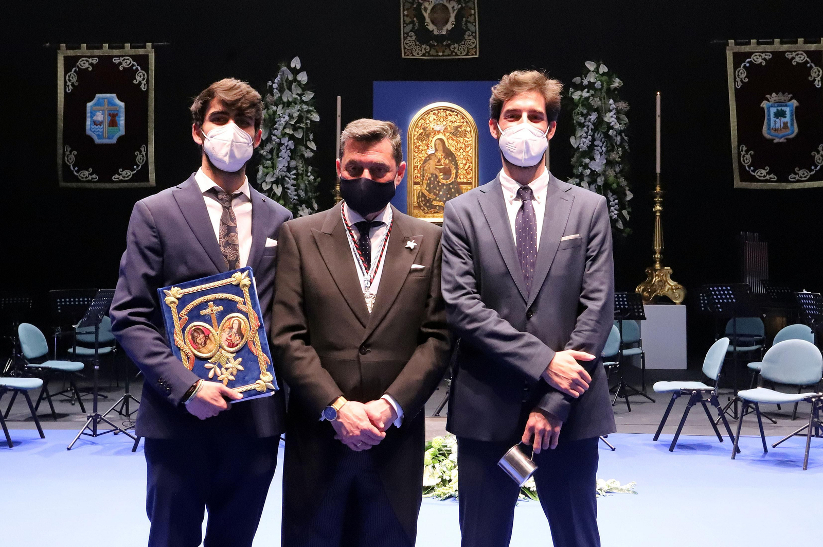 Imágenes del Pregón de la Semana Santa de Huelva 2021 de Eduardo Sugrañes