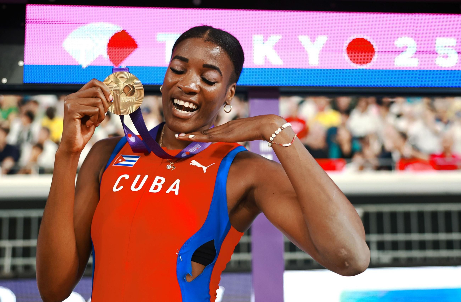 Las fotos del prometedor triunfo de Attaoui y del resto de la jornada del Mundial de Atletismo