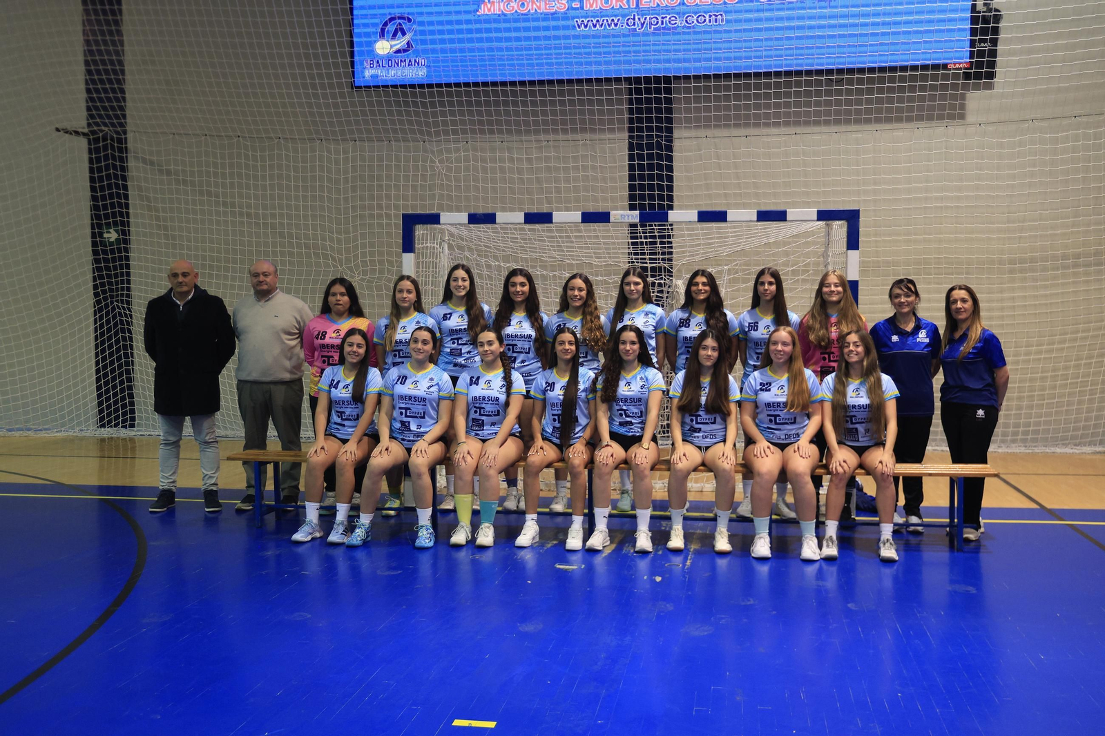 Las fotos de familia del Club Balonmano Ciudad de Algeciras 2025-26