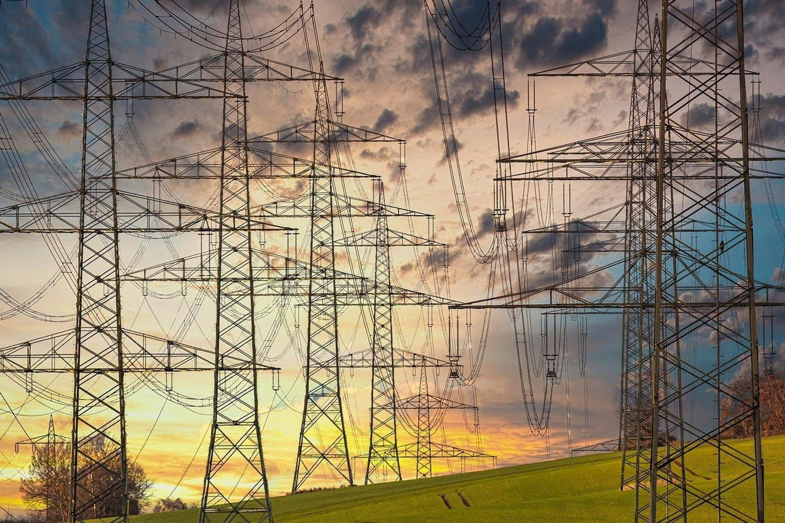 Torres eléctricas.