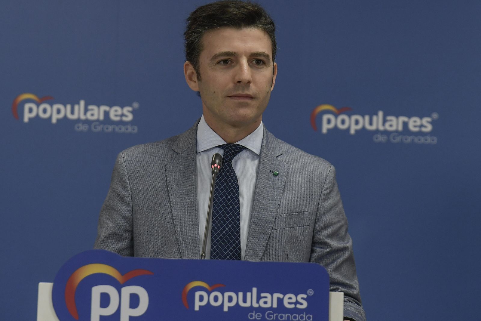 El secretario general del PP de Granada, Jorge Saavedra