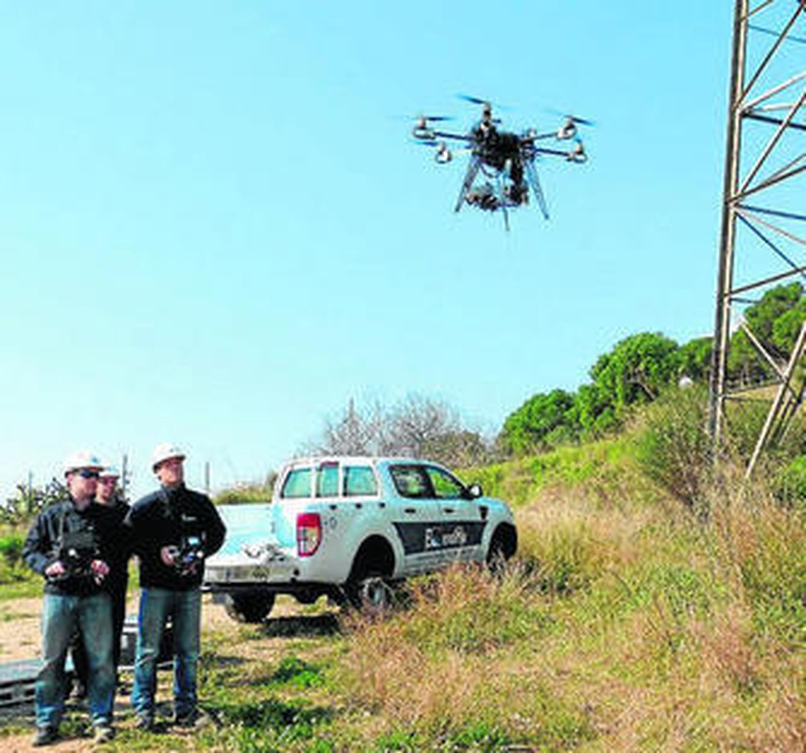 Revisiones termográficas de las líneas de alta y media tensión