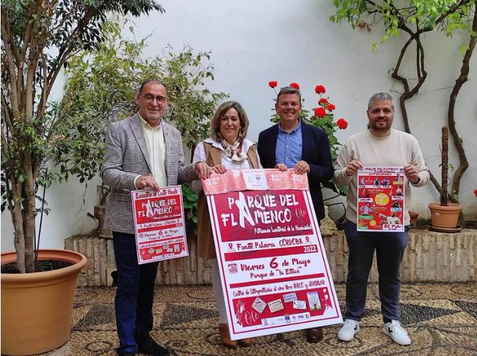 La localidad de Fuente Palmera ya cuenta con el Parque del Flamenco
