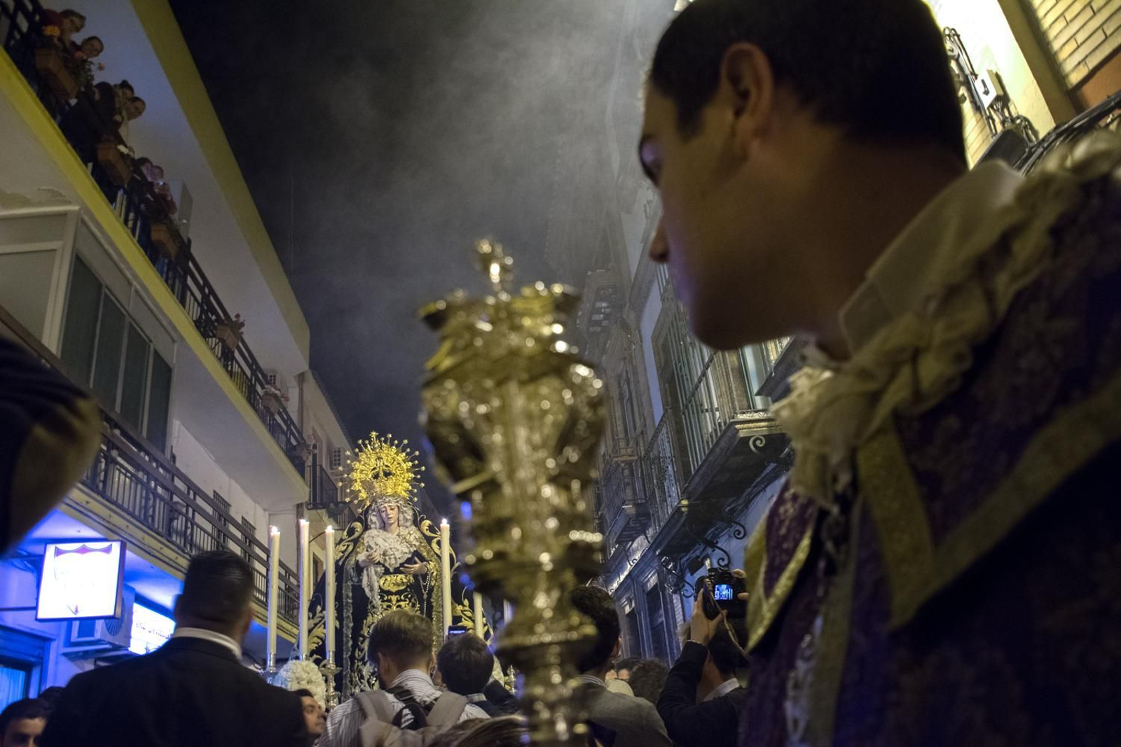 Traslado y Vía Crucis de la Hermandad de la Estrella a Santa Ana