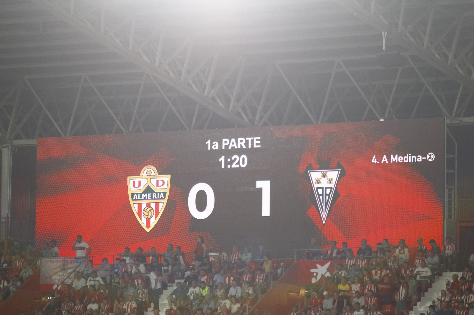 U.D. Almería-Albacete Balompié, en imágenes