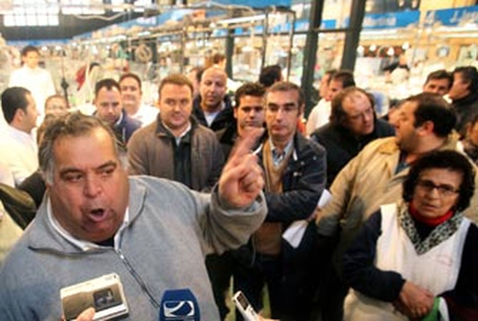 La plaza de abastos revienta