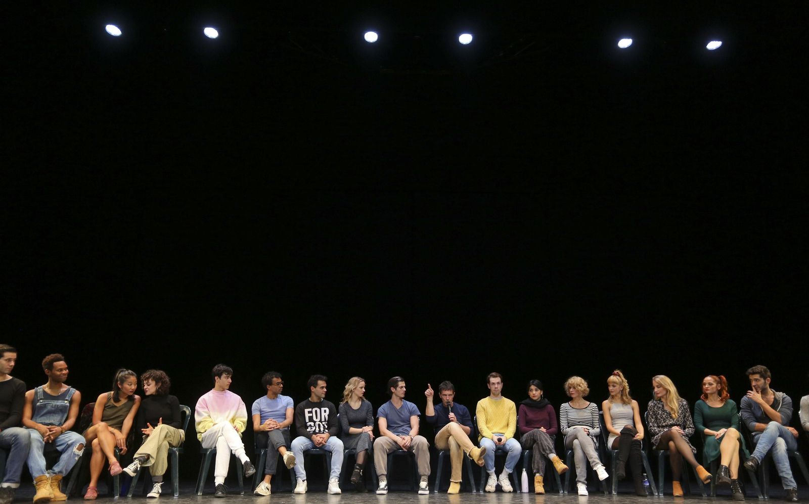 Fotos de la función de 'A Chorus Line' para prensa