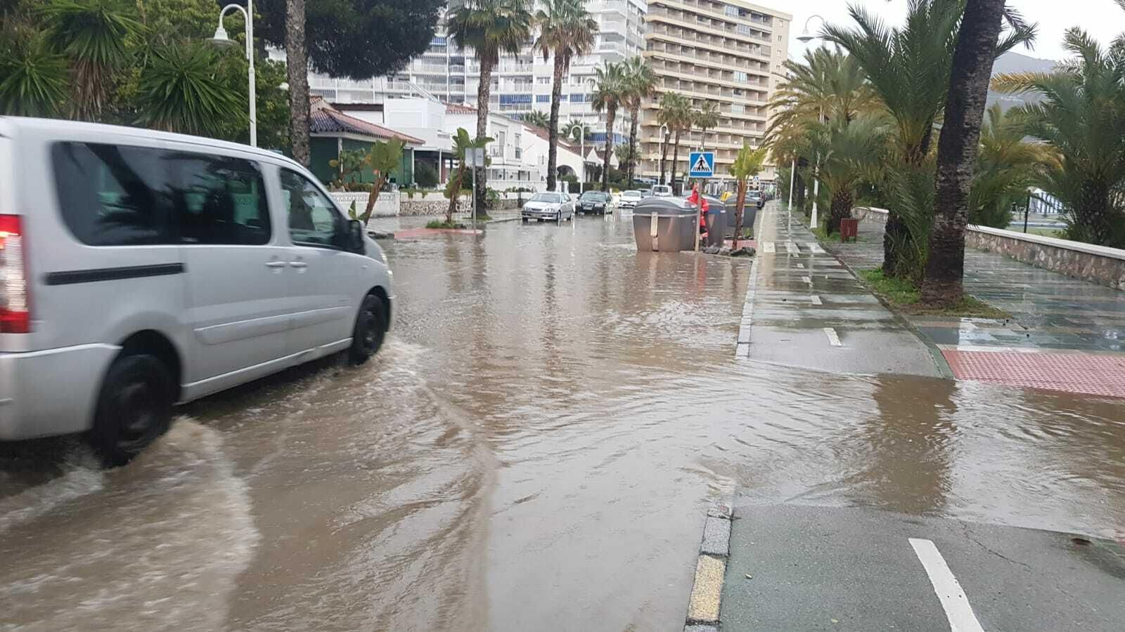 Todas las imágenes del paso del temporal por Granada