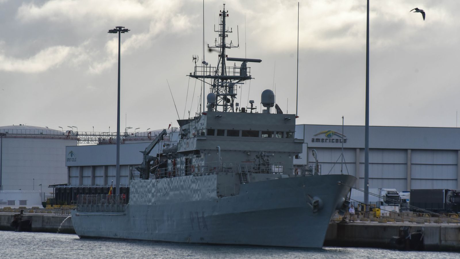 Las fotos de la patrullera Atalaya en el puerto de Algeciras