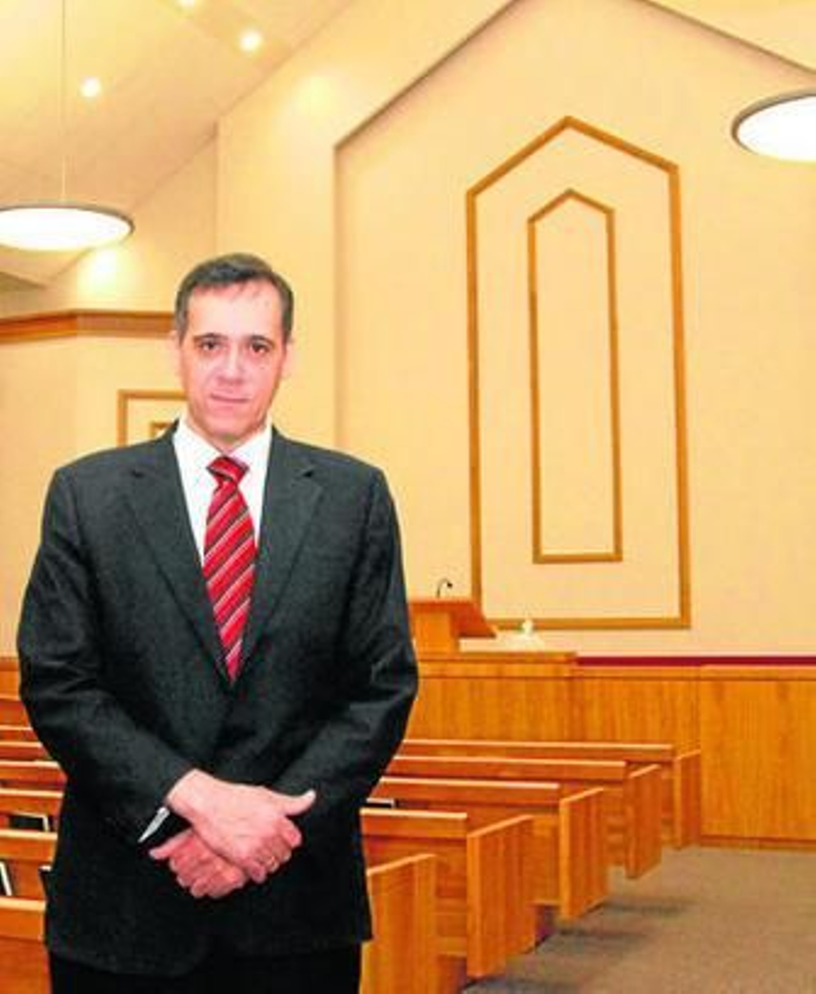 José Miguel Morales, presidente de la estaca de los mormones en Cádiz.