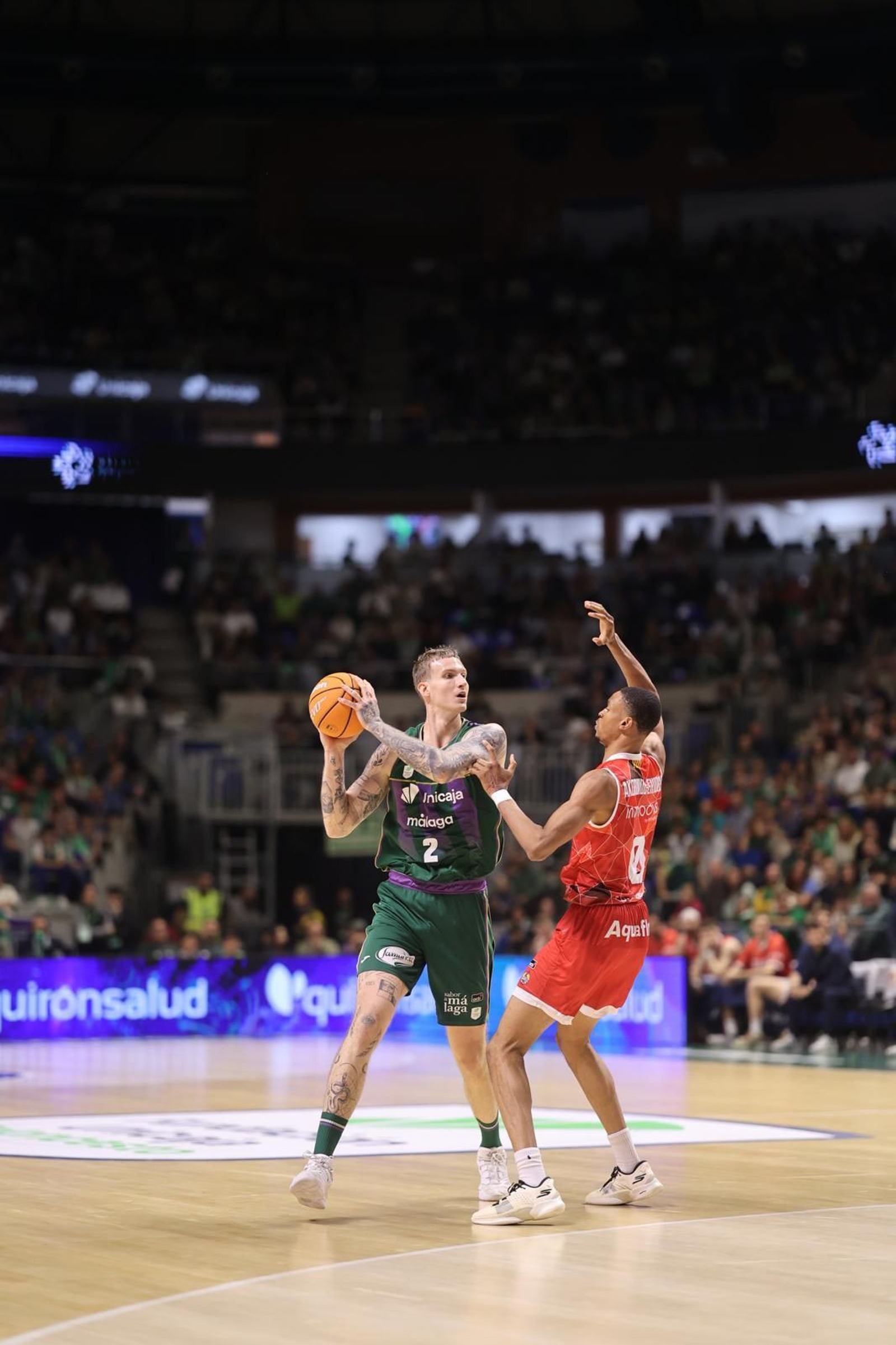 El Unicaja-Baxi Manresa, en fotos