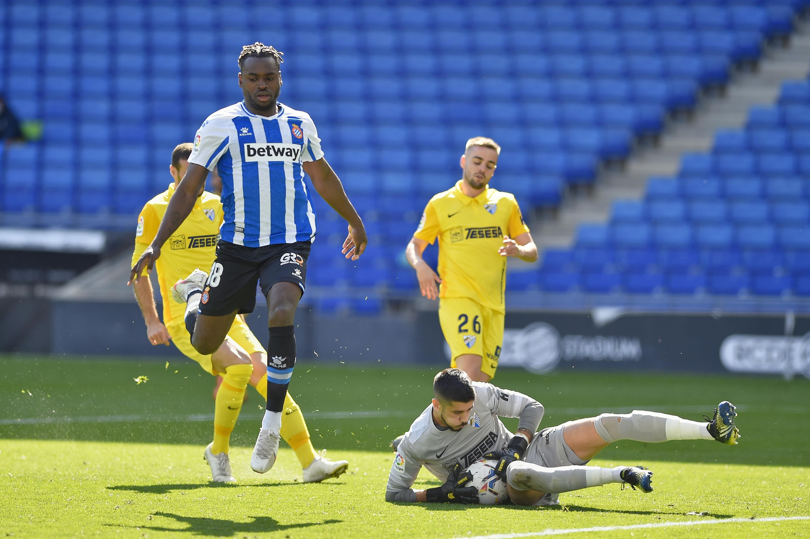Las fotos del Espanyol - Málaga CF