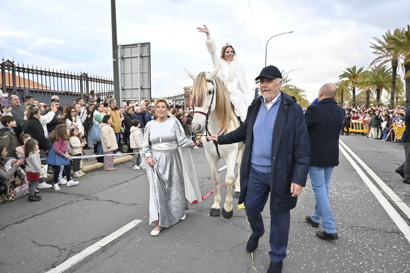 Las mejores fotografías de la llegada de los Reyes Magos a Huelva