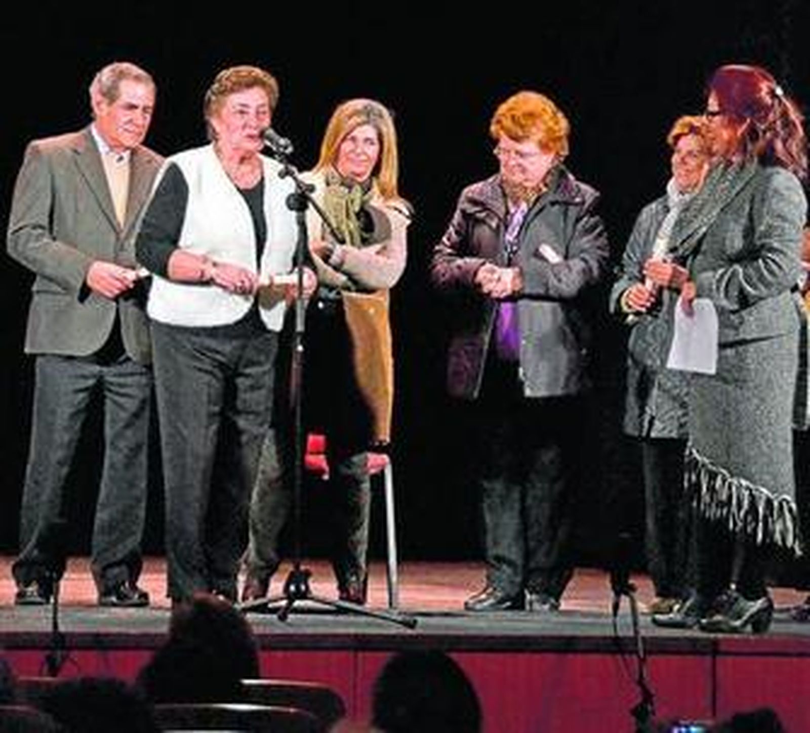 Un momento de la muestra de villancicos.