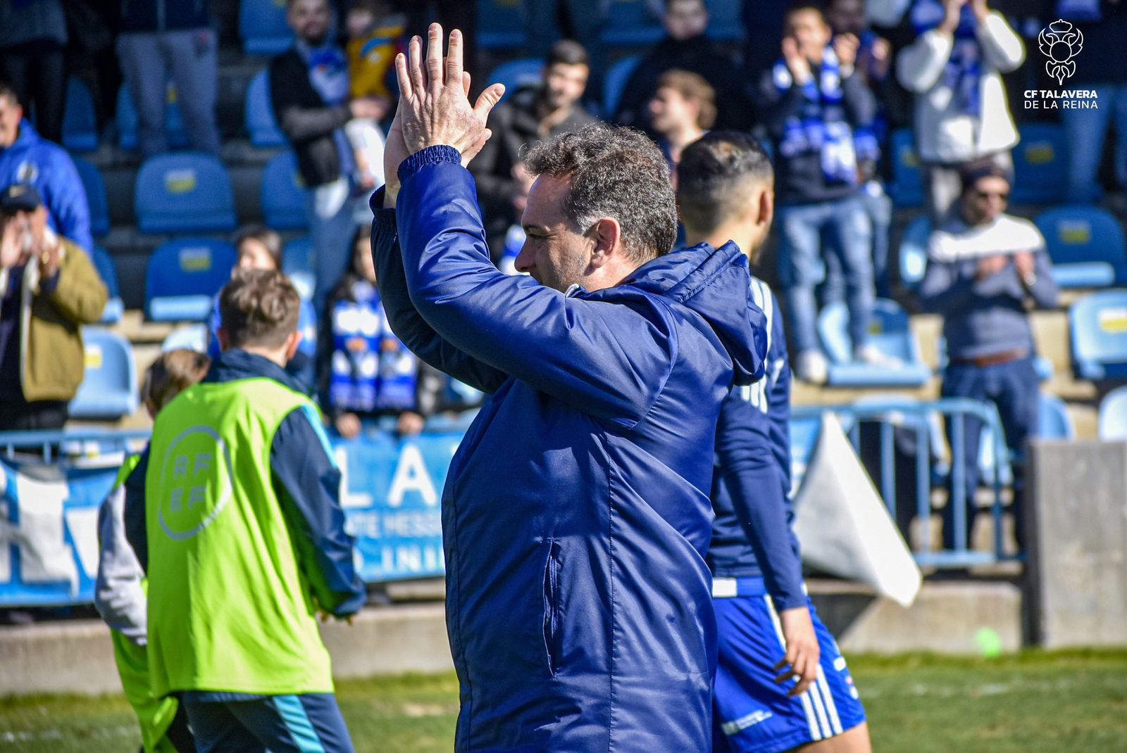 Pedro Díaz, el entrenador del Talavera.
