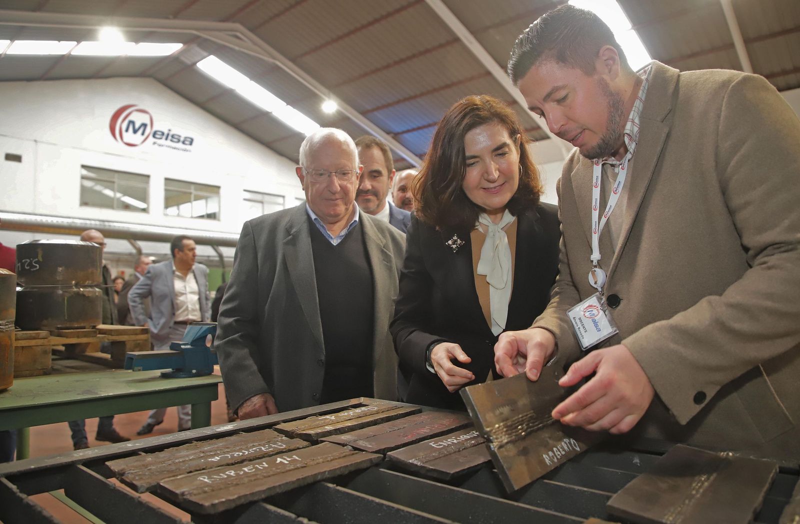 Fotos de la inauguración del nuevo centro de formación de Meisa en Palmones