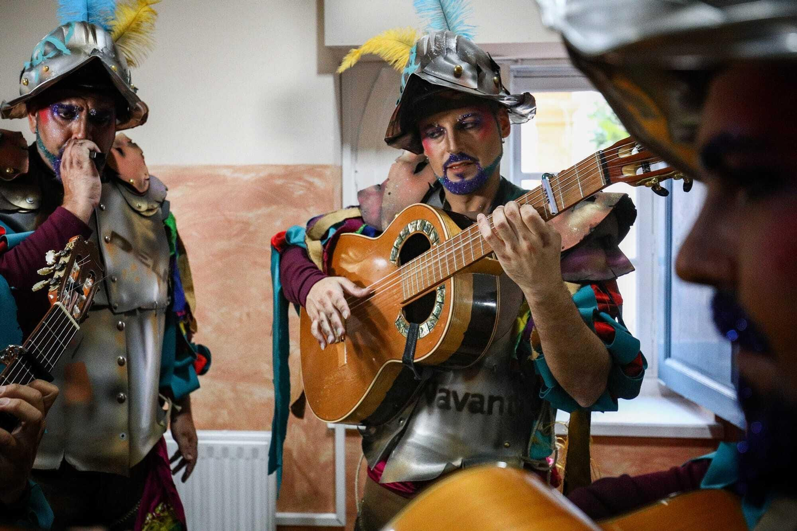 Ambiente en camerinos