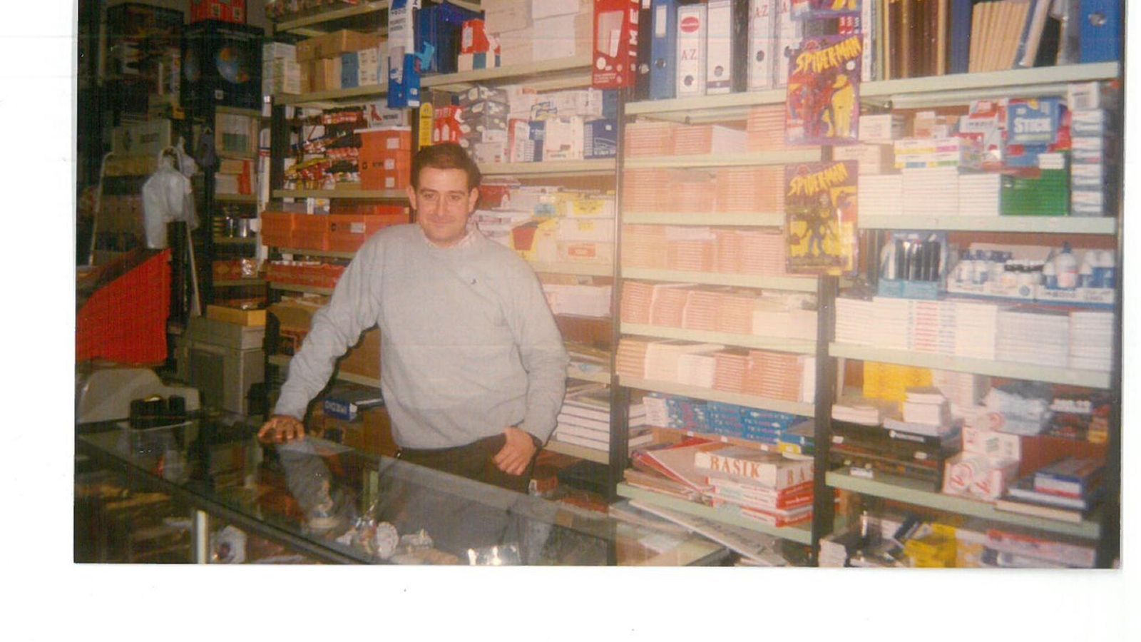 Francisco González en la antigua ubicación.