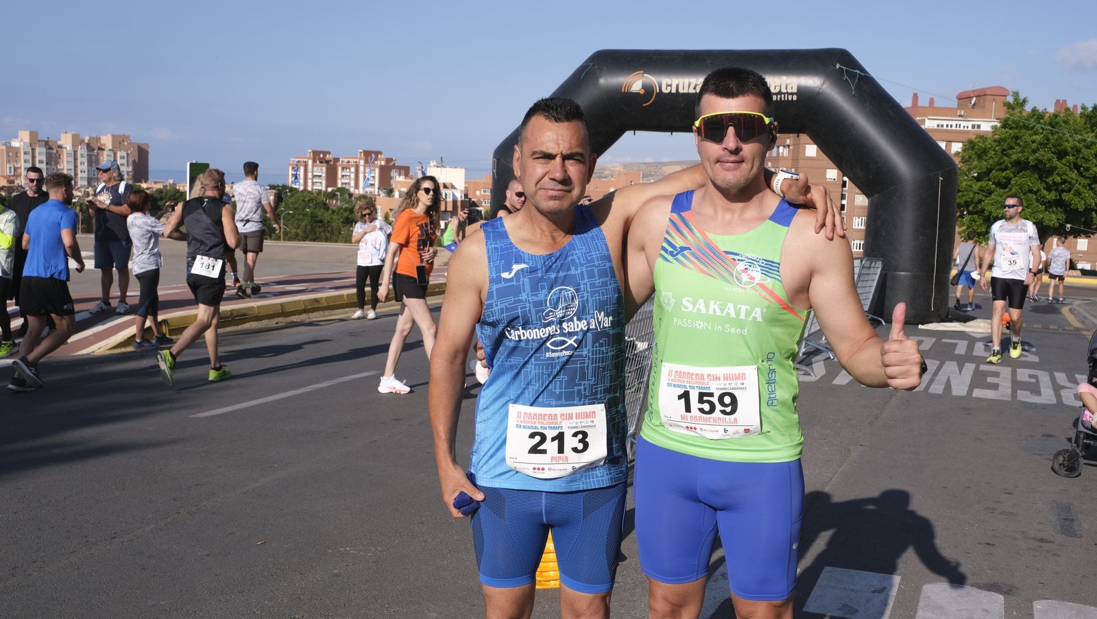 Imágenes de la II Carrera Sin Humo, en Almería
