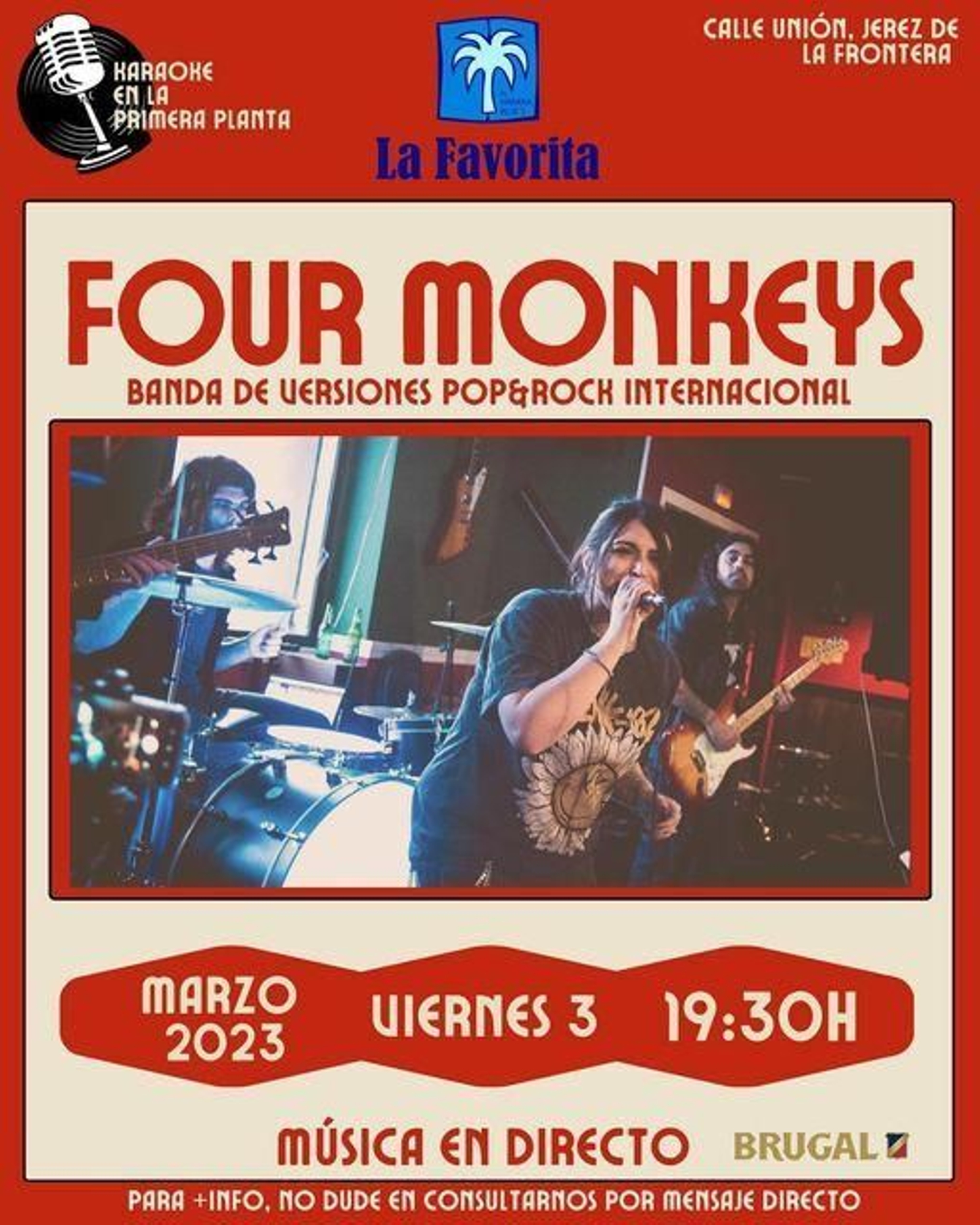 Bandas de versiones en La Favorita