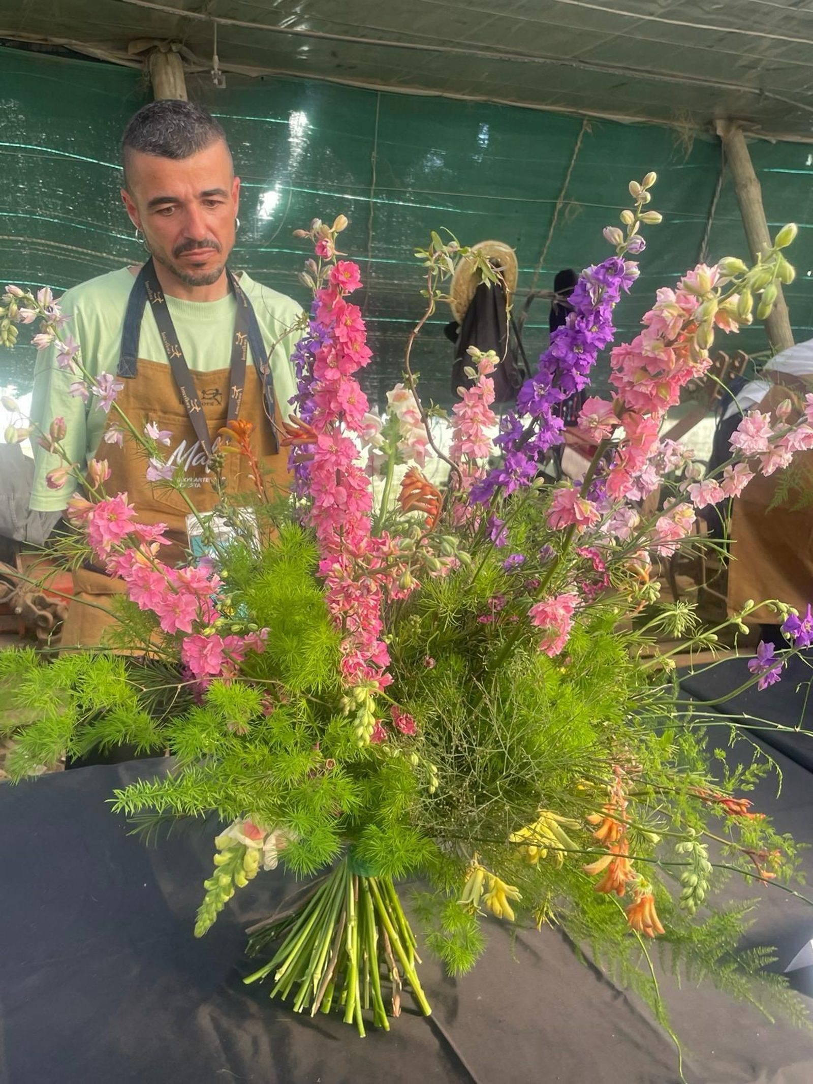 Así se está celebrando en Jerez el concurso Mejor Artesano Florista Así se está celebrando en Jerez el concurso Mejor Artesano Florista