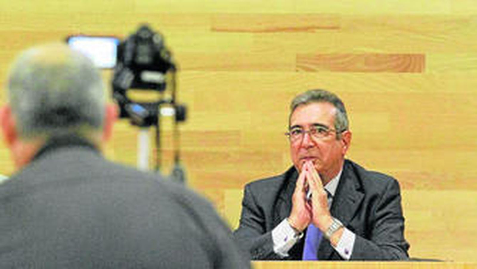 Imagen de la presentación del libro ayer en el Centro Documental.