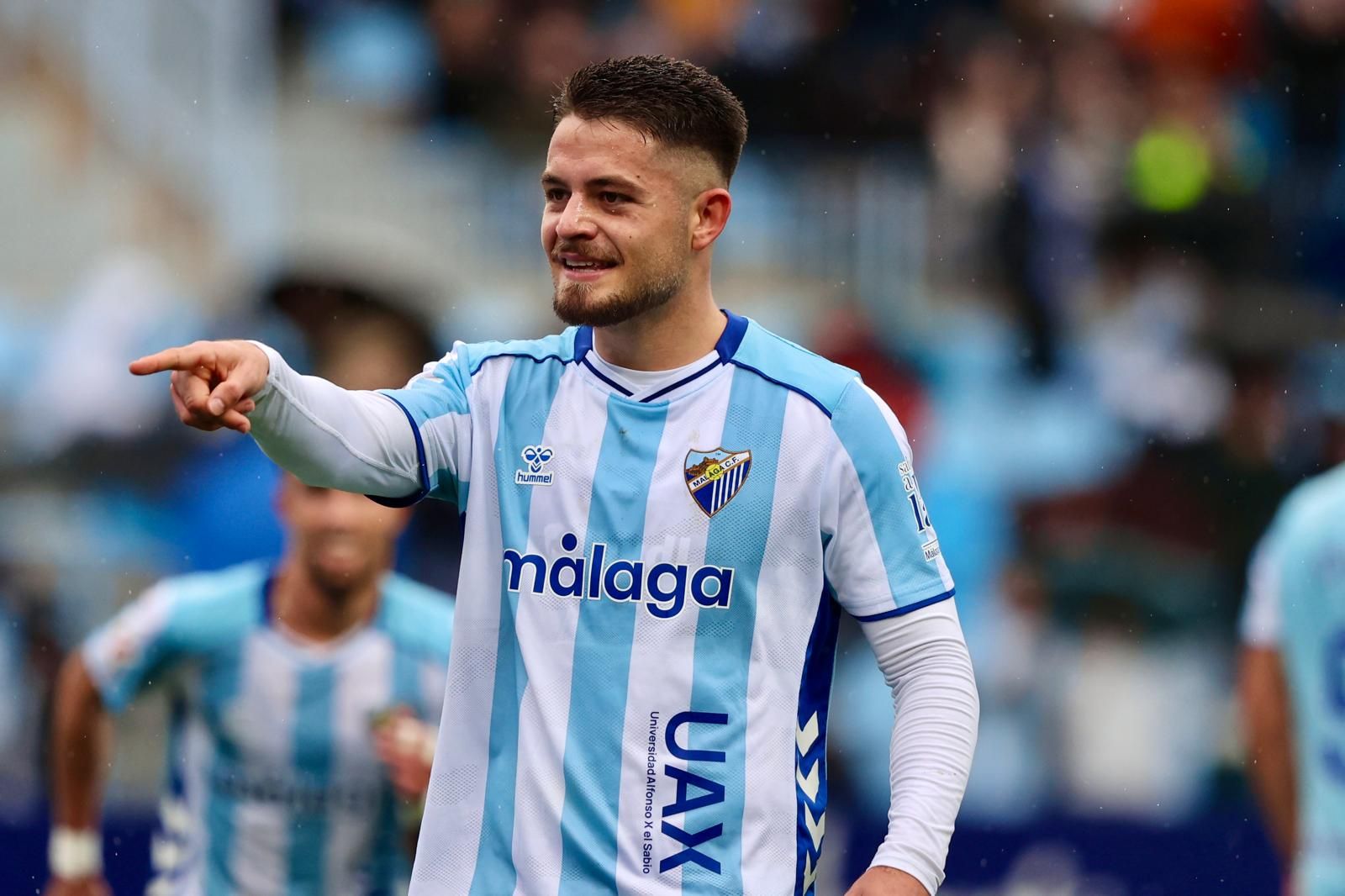 Málaga CF-Almería, en fotos