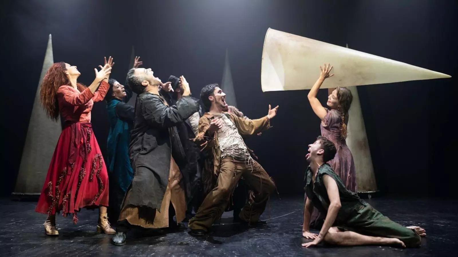 Representación de 'Divinas Palabras'.