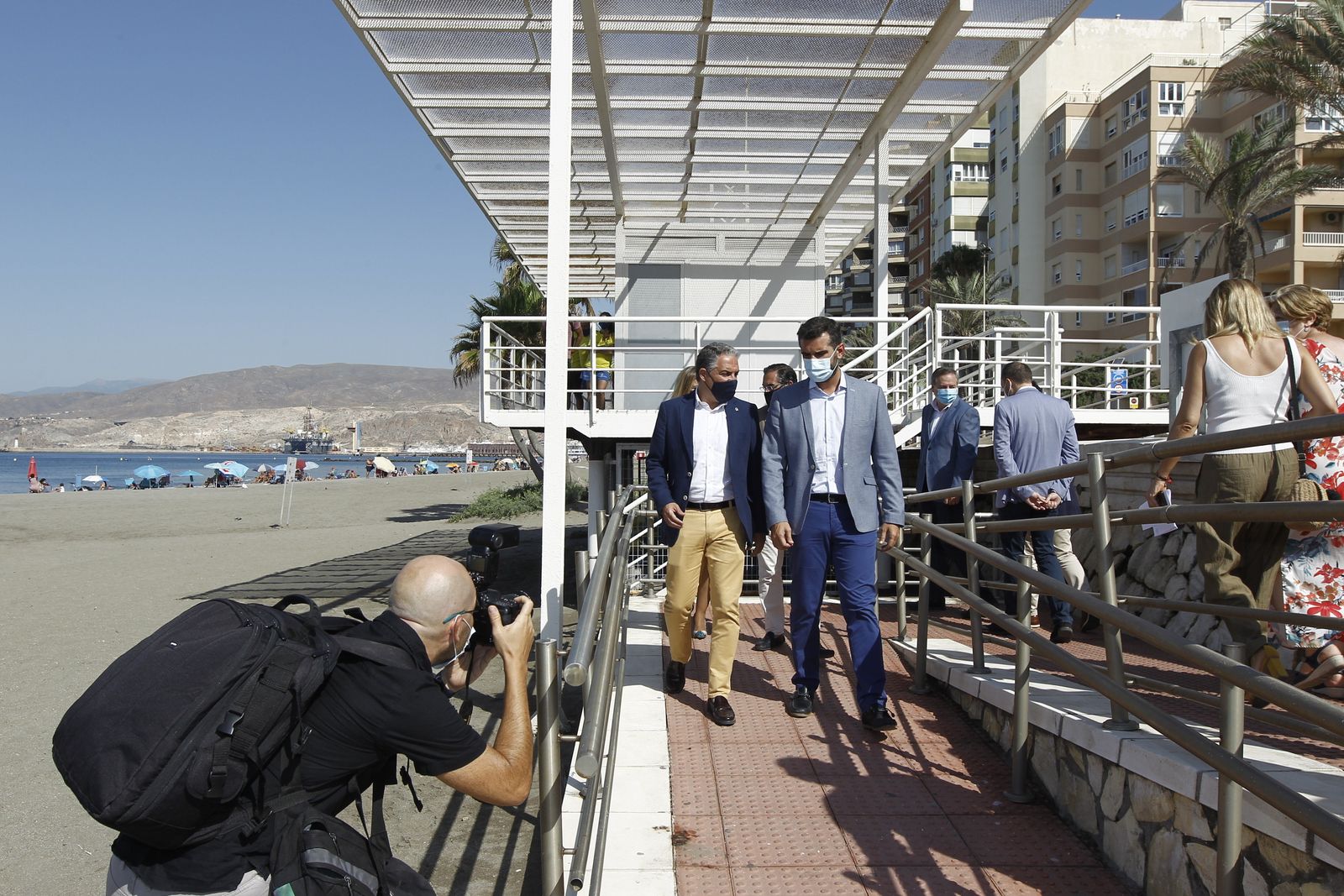 Presentación de vehículos para vigilancia de las playas. Almería